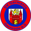 Wappen / Logo des Vereins SV Germania Gernrode