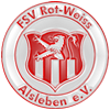 Wappen / Logo des Vereins FSV Rot-Wei Alsleben