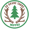 Wappen / Logo des Vereins SG Grne Tanne Wippra