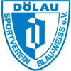 Wappen / Logo des Vereins SV Blau-Wei Dlau