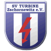 Wappen / Logo des Vereins SV Turbine Zschornewitz