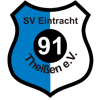 Wappen / Logo des Vereins FC Eintracht 91 Theien