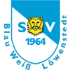 Wappen / Logo des Vereins SV Blau-Wei Lwenstedt
