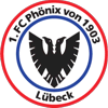 Wappen / Logo des Vereins 1. FC Phnix Lbeck