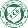 Wappen / Logo des Vereins FC Burg