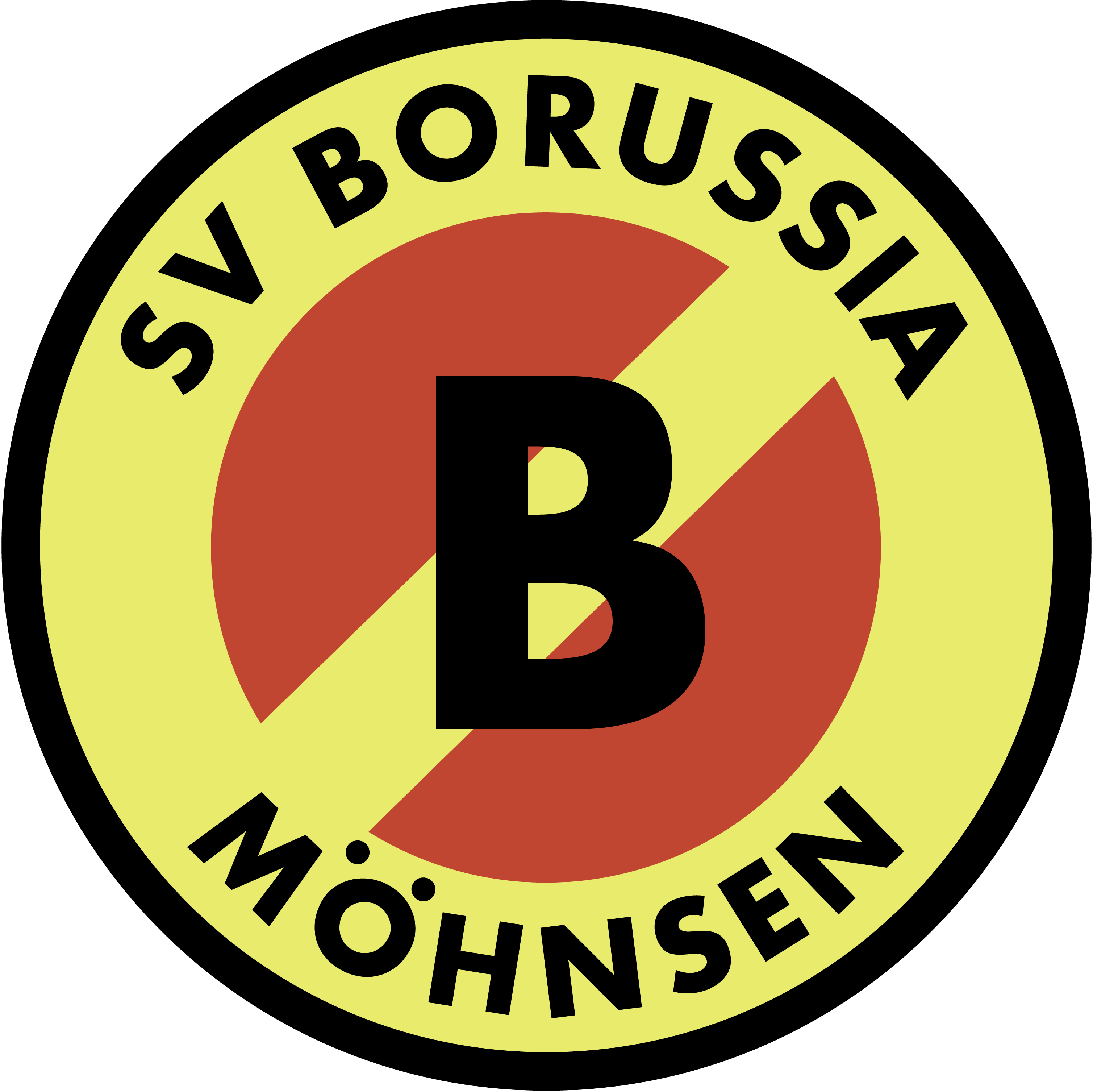Wappen / Logo des Vereins SV Borussia Mhnsen