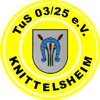 Wappen / Logo des Vereins TuS 1903/25 Knittelsheim