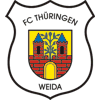 Wappen / Logo des Vereins FC Thringen Weida