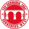 Wappen / Logo des Teams TSV Germ.1884 Sonneberg-West