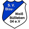 Wappen / Logo des Vereins SV Blau-Wei Bleben 04