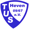 Wappen / Logo des Vereins TuS Heven 09/67