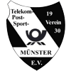 Wappen / Logo des Vereins Telekom-Post SV Mnster