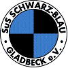 Wappen / Logo des Vereins SuS Schwarz-Blau Gladbeck 1921