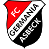 Wappen / Logo des Vereins FC Germania Asbeck