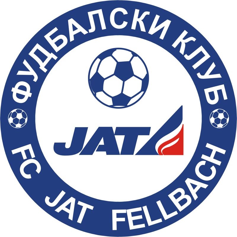 Wappen / Logo des Vereins F. C. JAT Fellbach