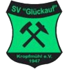 Wappen / Logo des Vereins SV Glckauf Kropfmhl