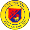 Wappen / Logo des Vereins 1. FC Fortuna Roth