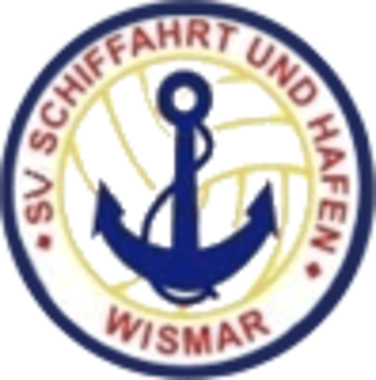 Wappen / Logo des Vereins SV Schiffahrt u. Hafen Wismar