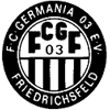 Wappen / Logo des Vereins FC Germania Friedrichsfeld