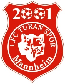 Wappen / Logo des Vereins 1. FC Turanspor Mannheim