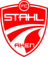 Wappen / Logo des Vereins FC Stahl Aken