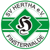 Wappen / Logo des Vereins SV Hertha Finsterwalde