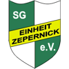 Wappen / Logo des Vereins SG Einheit Zepernick