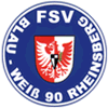 Wappen / Logo des Vereins FSV Blau-Wei 90 Rheinsberg