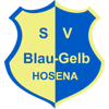 Wappen / Logo des Vereins SV Blau-Gelb Hosena 1899