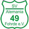 Wappen / Logo des Vereins SV Alemania 49 Fohrde