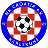 Wappen / Logo des Vereins SV N.K. Croatia Karlsruhe
