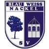 Wappen / Logo des Vereins SV Blau-Wei 1924 Nackel